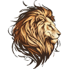 Tête de lion