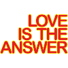 LOVE is the ANSWER 02redKgelb