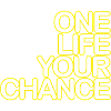 One LIFE your CHANCE 05whiteKgelb
