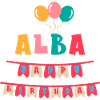 Alba t-shirt happy birthday happy birthday