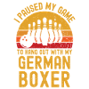 Bowling and German Boxer