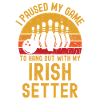 Bowling and Irish-Setter