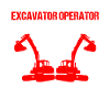 Baggerführer für Bagger und Sandbagger