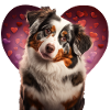 Berger australien Saint-Valentin