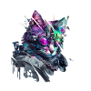 Moderne Katze