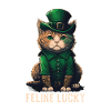 Feline Lucky St. Patty Day