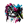 Aquarelle doux minou