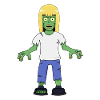 Blonde Hair Zombie Girl