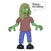 Zombie Brains and makeup