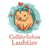 Gefährliches Laubtier Igel
