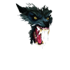 Savage Werewolf Head Design