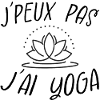 j'peux pas j'ai yoga