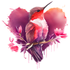 Cadeau de Saint-Valentin Bird