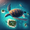The flying turtle