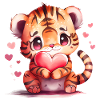 Tiger Valentine's Day Gift