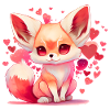 Fox Valentine's Day Gift
