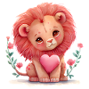 Cadeau de Saint-Valentin Lion