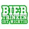 Bier trinken ist wichtig