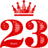 23 Zahl Krone