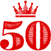 50 Number Crown