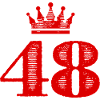 48 Zahl Krone