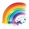 Regenbogen halbrund