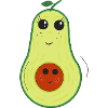 Mama Avocado + Baby Avocado