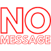 No Message red