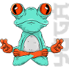 Frosch Yoga