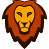 Löwe Maskottchen Logo