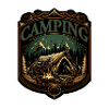 Camping logo