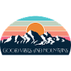 Good Vibes and Mountains Retro