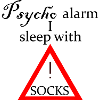 Psycho alarm - Lettering