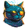 Electric Music Cat