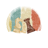 Pièces d’échecs Échecs Rétro