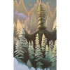 Paysage hivernal fantastique neige