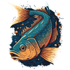Fischmalerei
