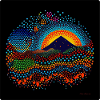 Aboriginal dot painting