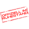 Offiziell im Ruhestand