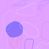 Abstract Pattern Topography purple