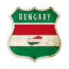 Ungarn Wappen Flaggen Design