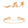 Triathlon Triathlete Dog