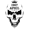 Avril 1967 Crâne