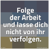 SPRUCH ARBEIT