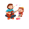 Mom Mother Guitar
