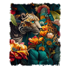 Leopard Blumen