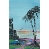 Abstract sunset "Miami Beach"