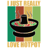 Chinesisches Fondue Feuertopf Hotpot