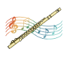 Flutilicious Funny Saying Flutist Classical