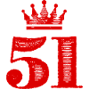 51 Zahl Krone